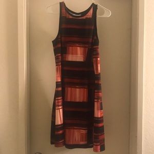 Red Waist drop Mossimo dress
